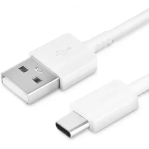 Samsung EP-DN930CWE USB-A - USB-C 3A Cable 1.2m (Bulk - replacement packaging) - whiteeng