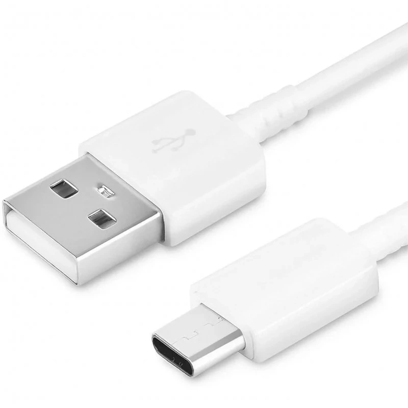 Samsung EP-DN930CWE USB-A - USB-C 3A Cable 1.2m (Bulk - replacement packaging) - whiteeng