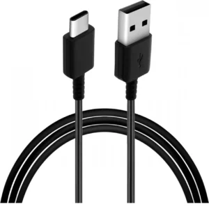 Samsung EP-DR140ABE USB-A - USB-C Cable 0.8m (Bulk - Replacement Packaging) - Blackeng