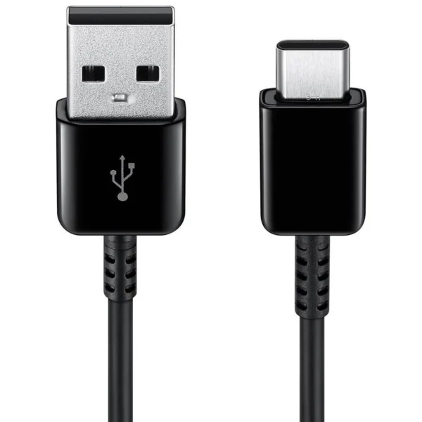 Samsung EP-DR140ABE USB-A - USB-C Cable 0.8m (Bulk - Replacement Packaging) - Blackeng