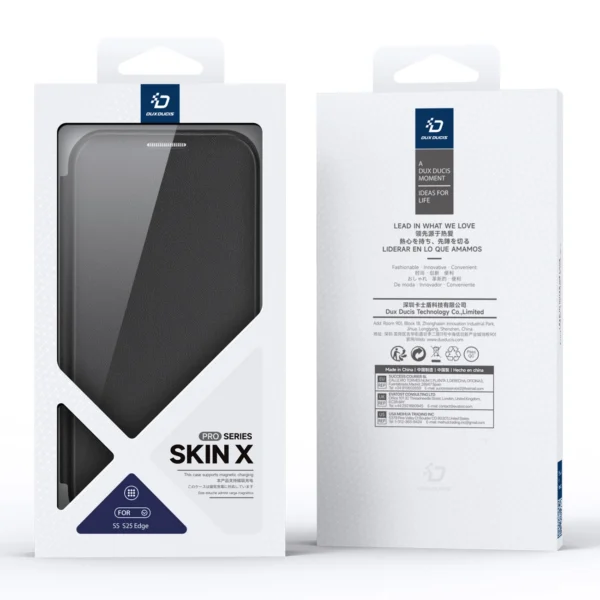 Dux Ducis Skin X Pro case with MagSafe for Samsung Galaxy S25 Edge - blackeng