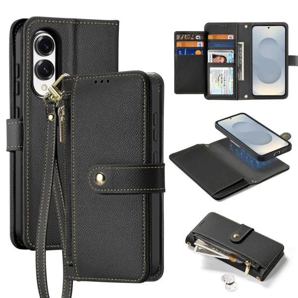Dux Ducis Lava case with MagSafe for Samsung Galaxy S25 Edge - blackeng