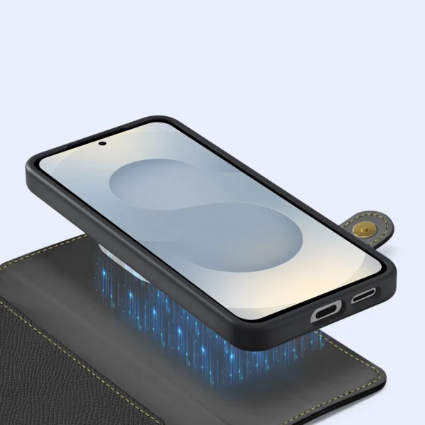 Dux Ducis Lava case with MagSafe for Samsung Galaxy S25 Edge - blackeng