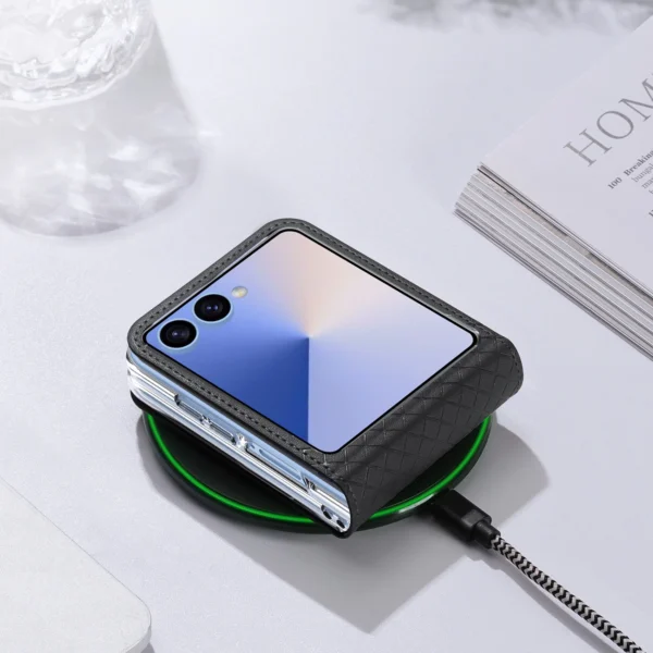 Dux Ducis Bril Case for Samsung Galaxy Z Flip 7 - Blackeng