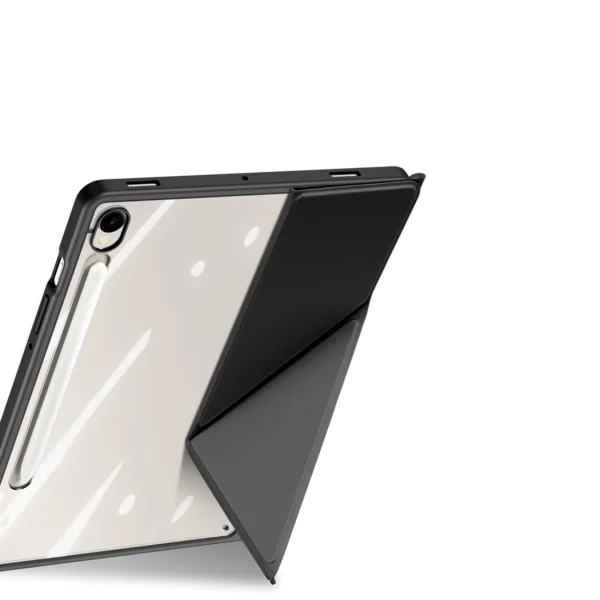 Dux Ducis Magi Case with Stylus Holder for Samsung Galaxy Tab S10 FE/S9/S9 FE - Blackeng