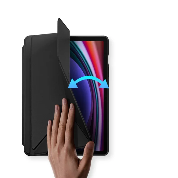 Dux Ducis Magi Case with Stylus Holder for Samsung Galaxy Tab S10 FE/S9/S9 FE - Blackeng
