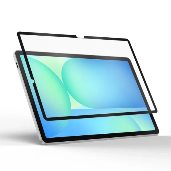 Dux Ducis Naad Paperlike Matte Screen Protector for Samsung Galaxy Tab S10 FE Plus - with Black Frameeng