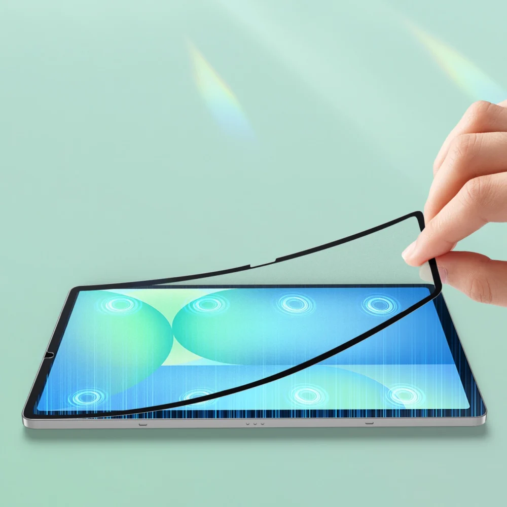 Dux Ducis Naad Paperlike Matte Screen Protector for Samsung Galaxy Tab S10 FE Plus - with Black Frameeng