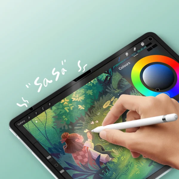 Dux Ducis Naad Paperlike Matte Screen Protector for iPad Air 11" (2024/2025) - with Black Frameeng