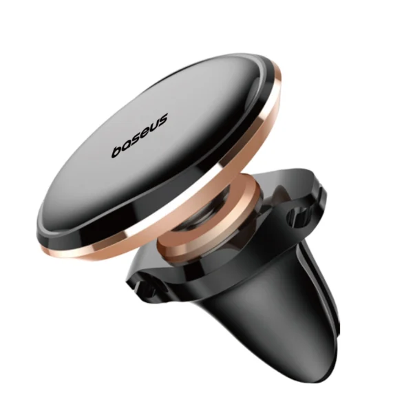 Baseus C40141201G13-00 Magnetic Car Air Vent Holder - Black and Goldeng