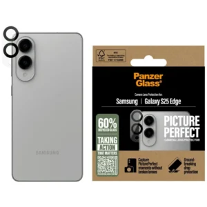 PanzerGlass PicturePerfect Lens Protector Tempered Glass for Samsung Galaxy S25 Edge - Cleareng