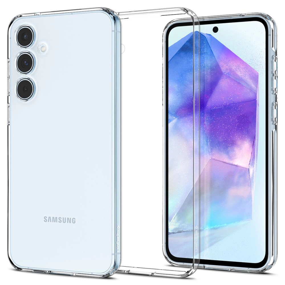 Spigen Liquid Crystal Case for Samsung Galaxy A55 5G - Transparenteng