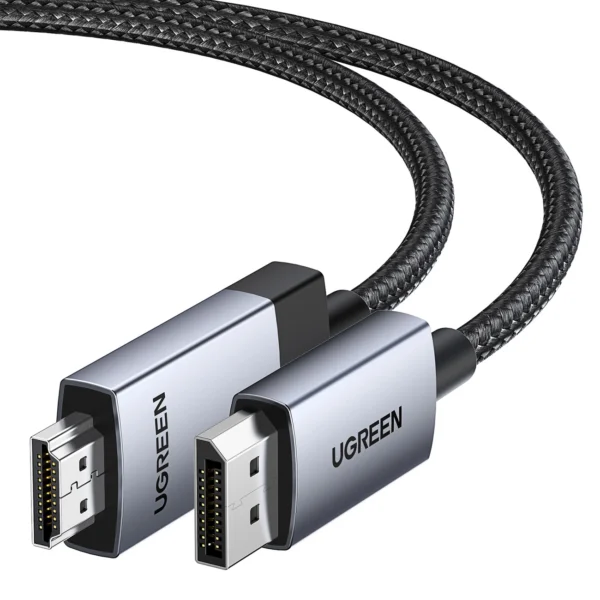 Ugreen DP119 15773 DisplayPort / HDMI 4K 60Hz cable 1m - grayeng