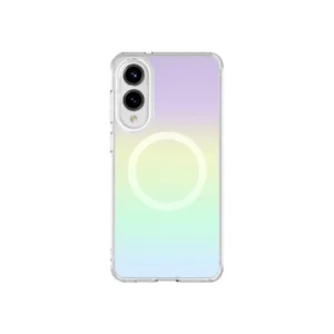 AmazingThing Minimal Mag Case with Magnetic Ring for Samsung Galaxy S25 Edge - Iridescenteng