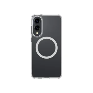 AmazingThing Minimal Mag Case with Magnetic Ring for Samsung Galaxy S25 Edge - Transparenteng