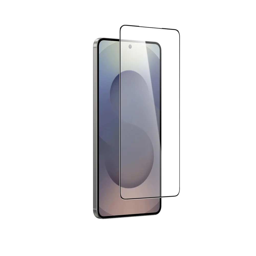 AmazingThing Radix Full Glass Tempered Glass with Black Frame for Samsung S25 Edgeeng