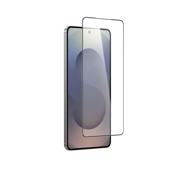 AmazingThing Radix Full Glass Tempered Glass with Black Frame for Samsung S25 Edgeeng