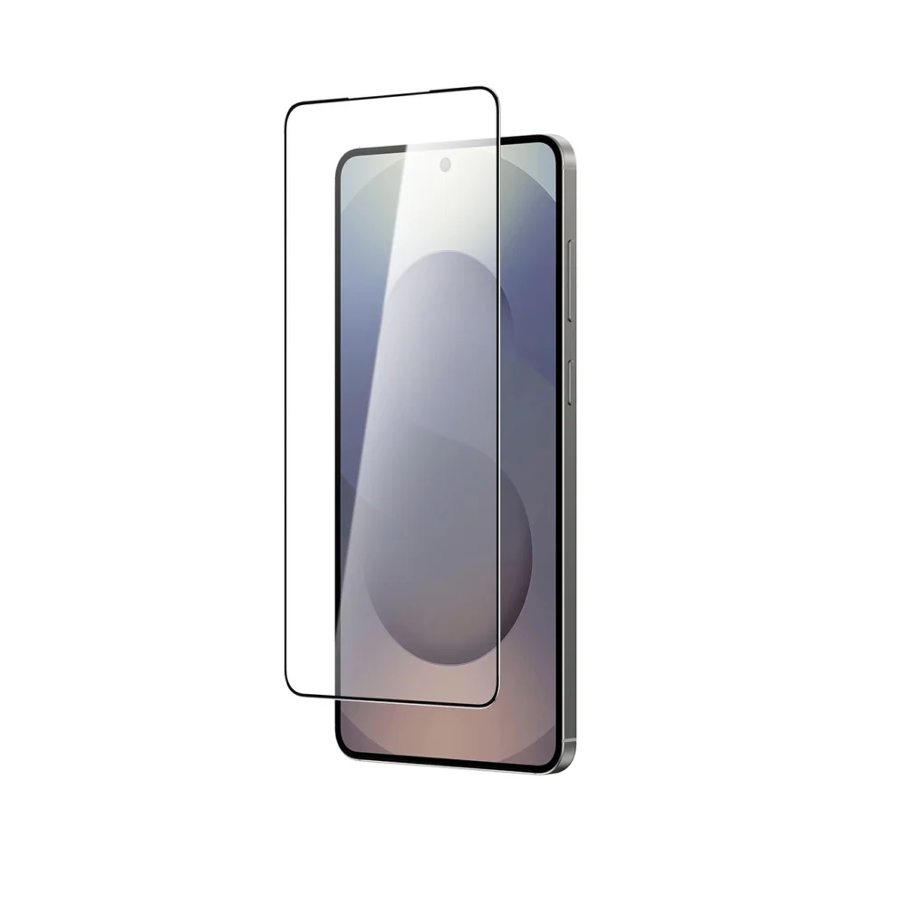 AmazingThing Radix Full Glass Tempered Glass with Black Frame for Samsung S25 Edgeeng