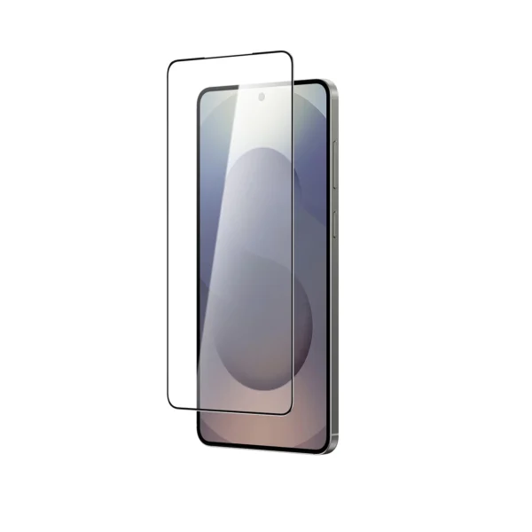 AmazingThing Radix Full Glass Tempered Glass with Black Frame for Samsung S25 Edgeeng