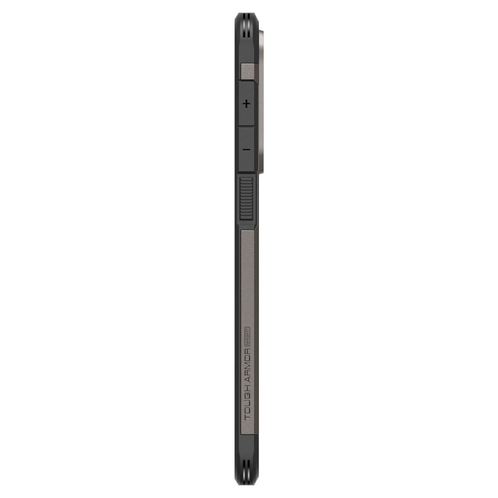 Spigen Tough Armor MagSafe Case for Samsung Galaxy S25 Edge - Gray/Blackeng