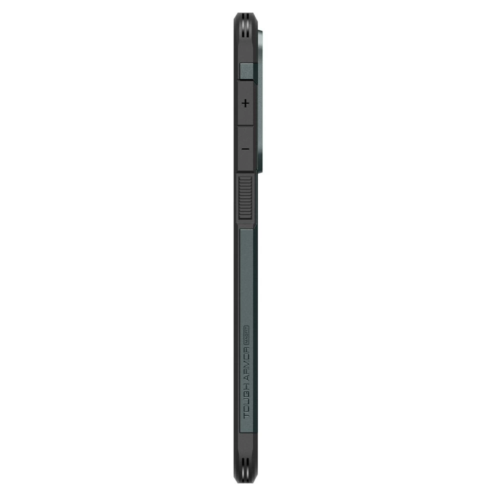 Spigen Tough Armor MagSafe Case for Samsung Galaxy S25 Edge - Green/Blackeng