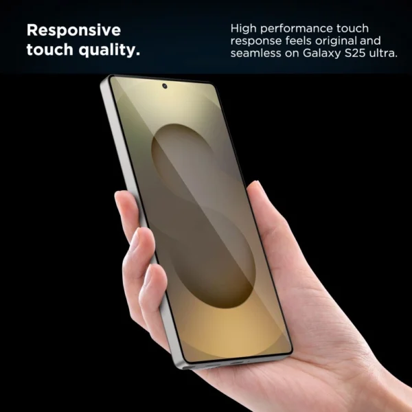 Tech-Protect Quick Set+ Tempered Glass for Samsung Galaxy S25 Ultra - Transparenteng