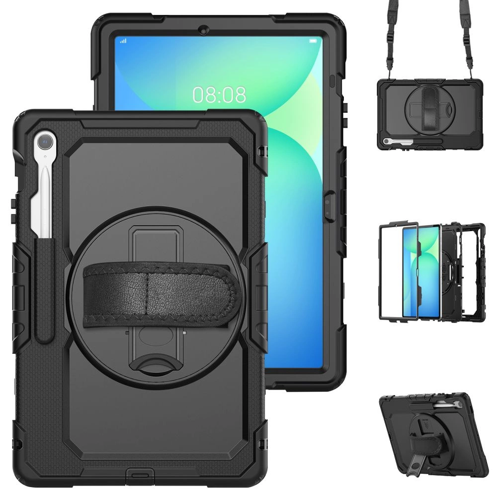 Tech-Protect Solid Case for Samsung Galaxy Tab S10 FE+ - Blackeng