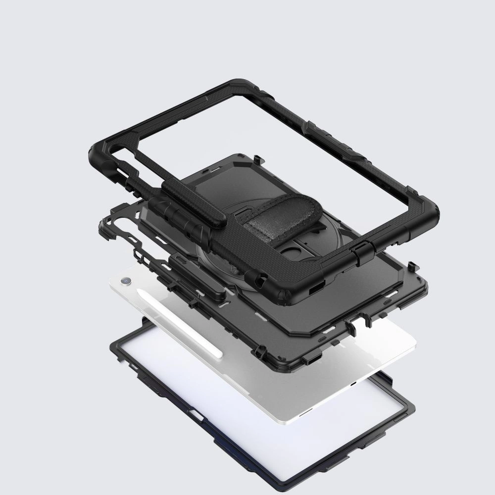 Tech-Protect Solid Case for Samsung Galaxy Tab S10 FE+ - Blackeng
