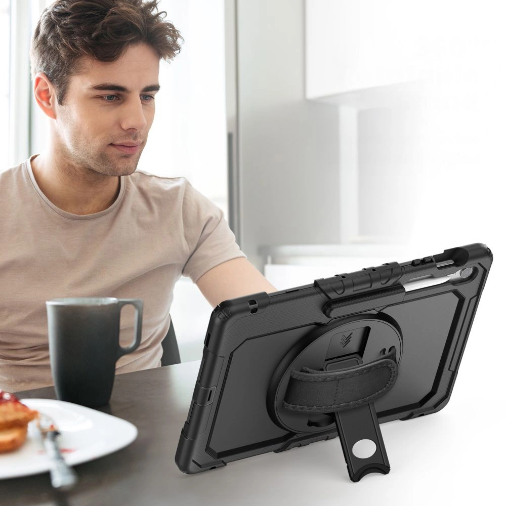 Tech-Protect Solid Case for Samsung Galaxy Tab S10 FE+ - Blackeng