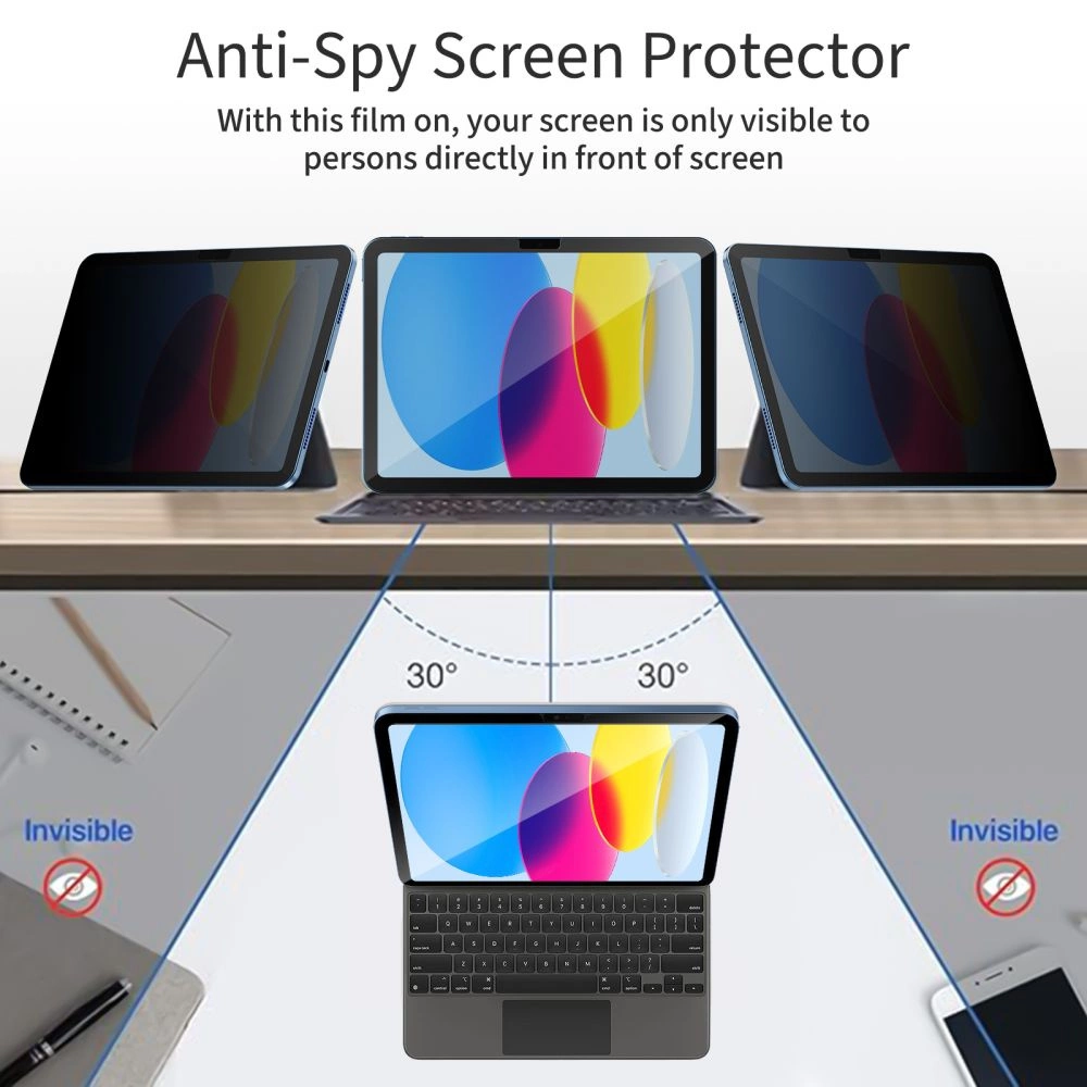 Tech-Protect Glass Spy+ Privacy Glass for iPad 10.9” 2022 / iPad 11” 2025eng