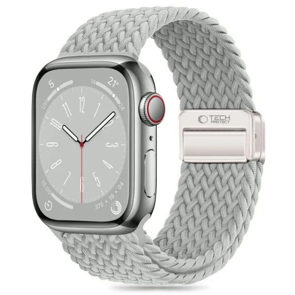 Tech-Protect Nylon Strap for Apple Watch 40/41/42mm - Grayeng