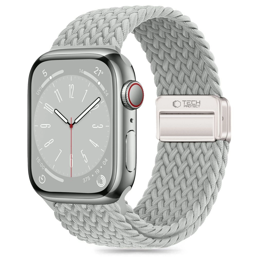 Tech-Protect Nylon Strap for Apple Watch 44 / 45 / 46 / 49 mm - Grayeng