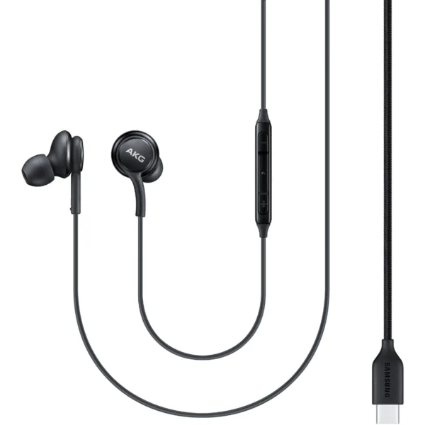 Samsung EO-IC100BBE USB-C Stereo Hi-Fi Wired Headphones (OOB Bulk - Replacement Packaging) - Blackeng