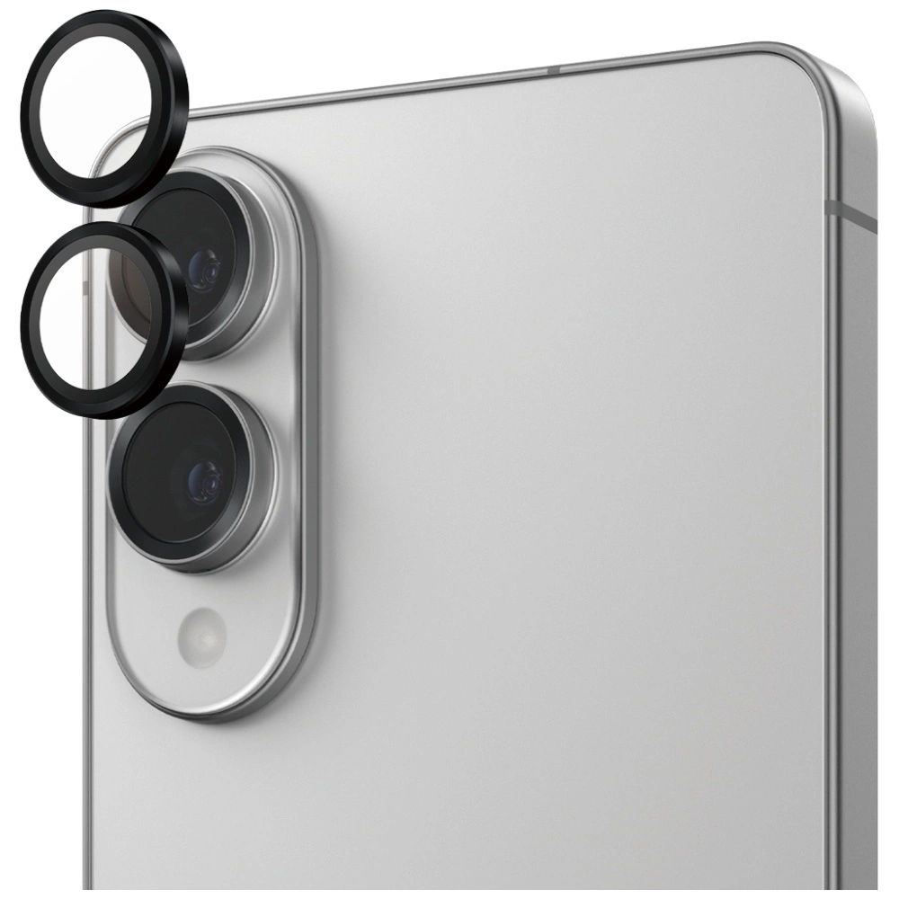 PanzerGlass Hoops Lens Protector Tempered Glass for Samsung Galaxy S25 Edge - Blackeng