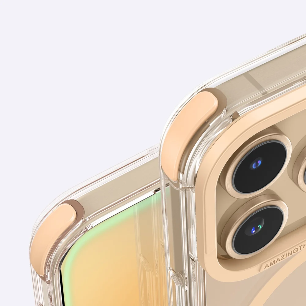 AmazingThing Omni Mag Case for iPhone 16 Pro - Rose Goldeng