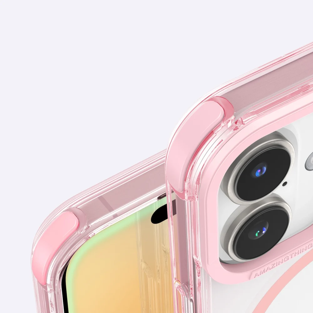 AmazingThing Omni Mag Case for iPhone 16 - Dark Pinkeng