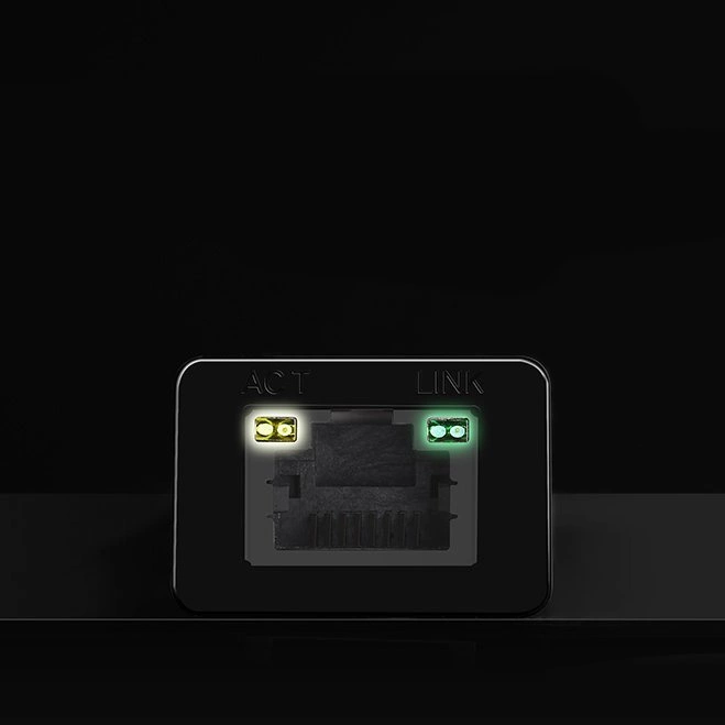 Ugreen external network card RJ45 - USB 2.0 100 Mbps Ethernet black (CR110 20254)eng
