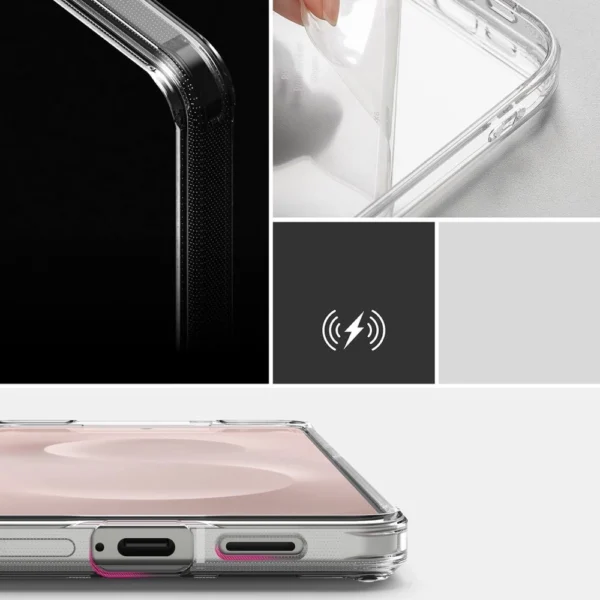 Ringke Fusion Case for Samsung Galaxy S25 Edge - Cleareng
