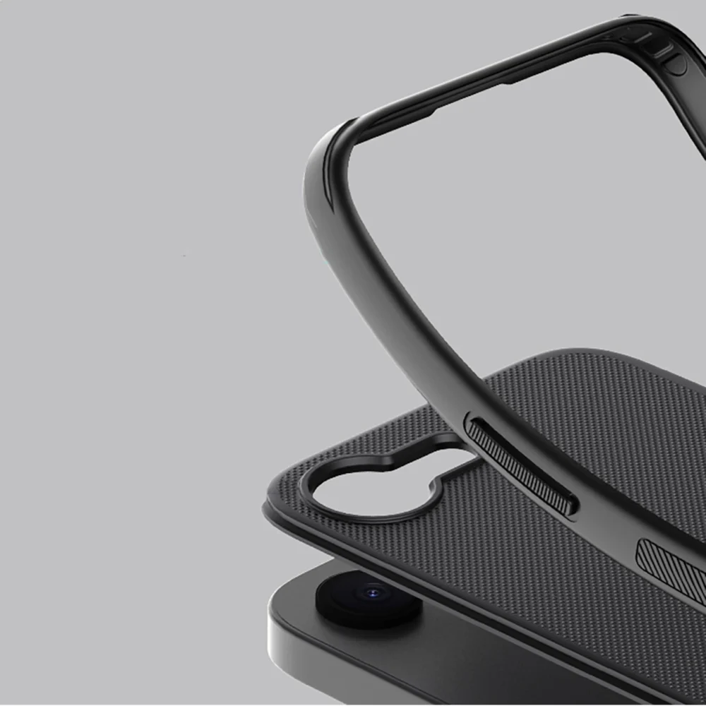 Nillkin Super Frosted Shield Pro Magnetic Case for iPhone 16e - Blackeng