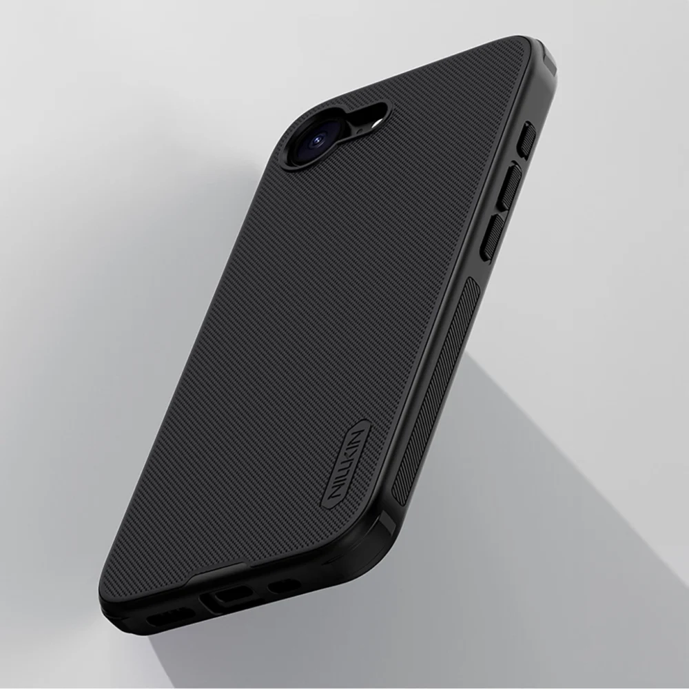 Nillkin Super Frosted Shield Pro Magnetic Case for iPhone 16e - Blackeng