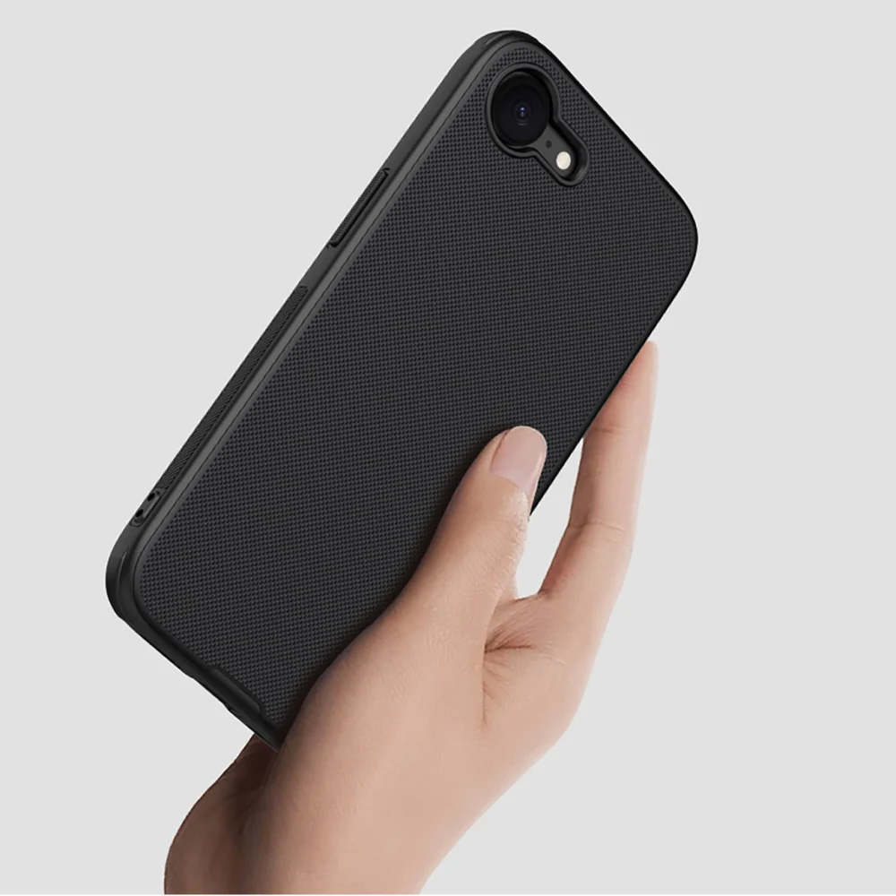 Nillkin Super Frosted Shield Pro Magnetic Case for iPhone 16e - Blackeng