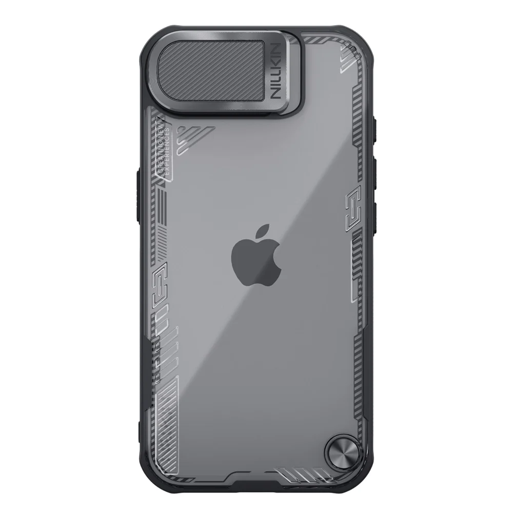 Nillkin Iceblade Prop Case with Lens Cover and Stand for iPhone 16e - Blackeng