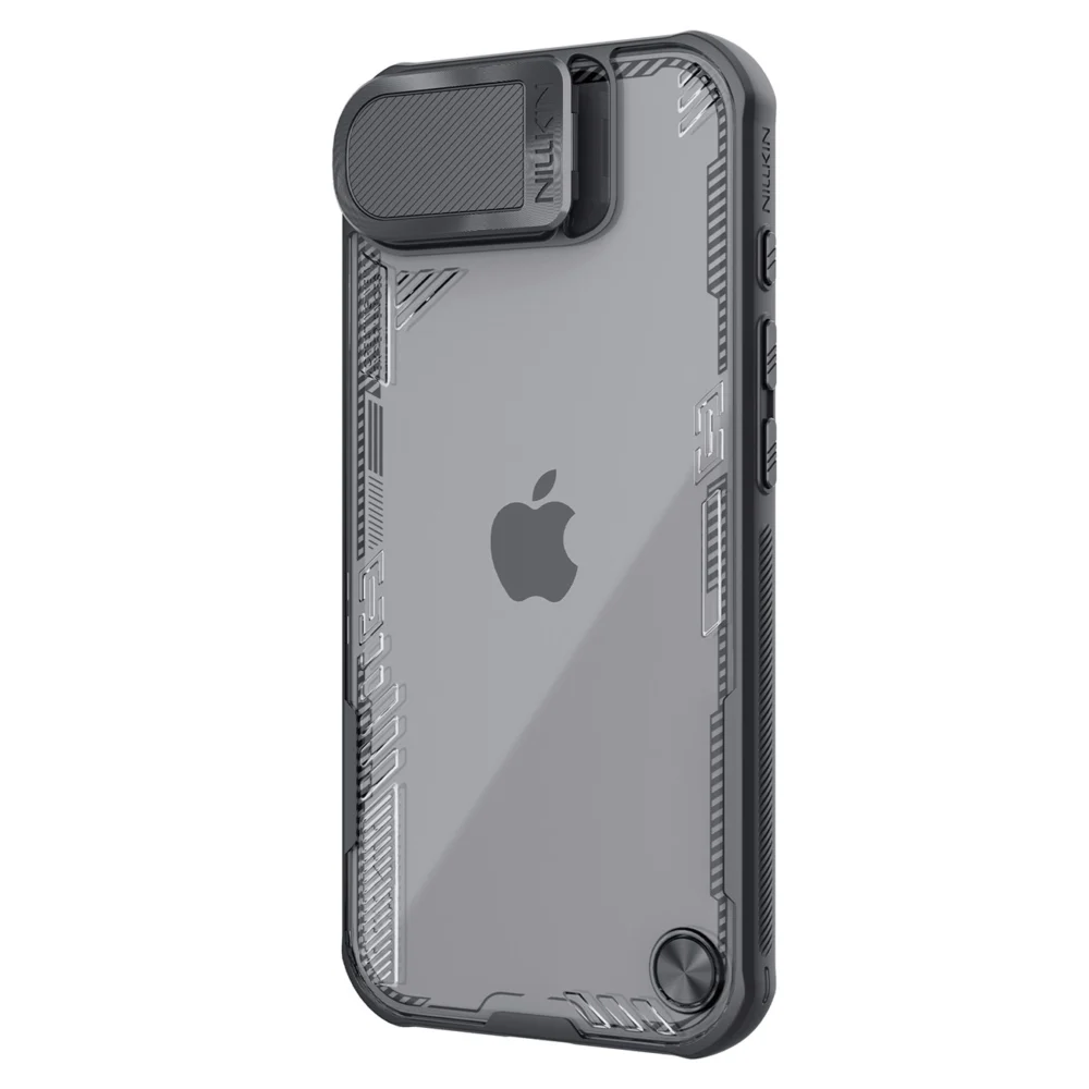 Nillkin Iceblade Prop Case with Lens Cover and Stand for iPhone 16e - Blackeng