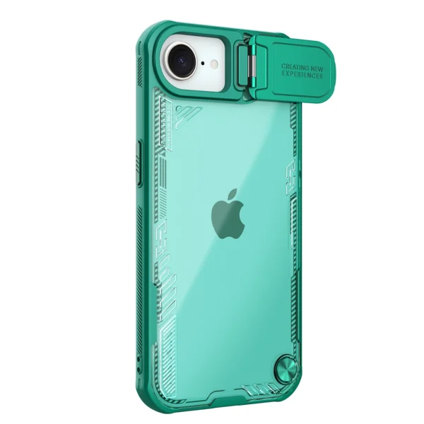 Nillkin Iceblade Prop Case with Lens Cover and Stand for iPhone 16e - Greeneng