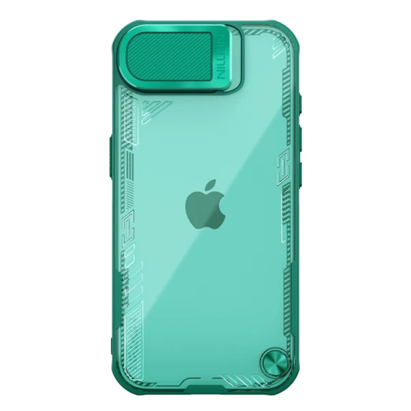 Nillkin Iceblade Prop Case with Lens Cover and Stand for iPhone 16e - Greeneng