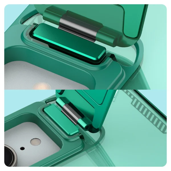 Nillkin Iceblade Prop Magnetic Case with Camera Cover and Stand for iPhone 16e - Greeneng