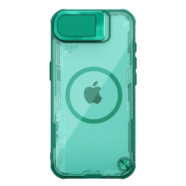 Nillkin Iceblade Prop Magnetic Case with Camera Cover and Stand for iPhone 16e - Greeneng