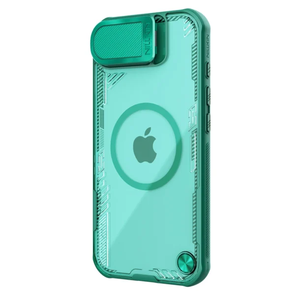 Nillkin Iceblade Prop Magnetic Case with Camera Cover and Stand for iPhone 16e - Greeneng