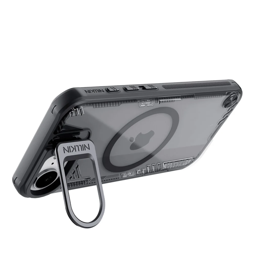 Nillkin Iceblade Prop Magnetic Case with Stand for iPhone 16e - Blackeng