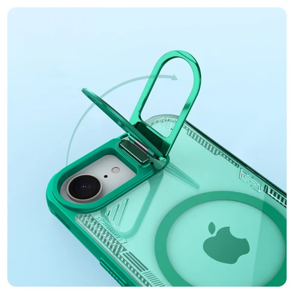 Nillkin Iceblade Prop Magnetic Case with Stand for iPhone 16e - Greeneng